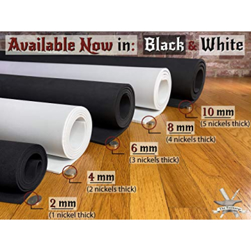 EVA Foam Cosplay 1mm - Ultra High Density Craft Foam