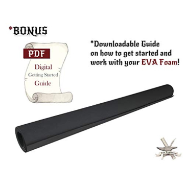 EVA Foam Cosplay 1mm - Ultra High Density Craft Foam