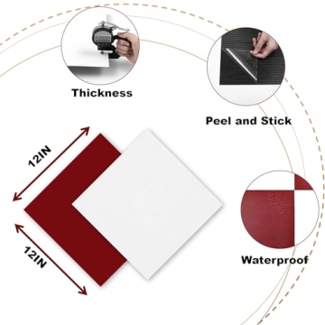 Alow Peel and Stick Floor Tile Stylish Vinyl Flooring