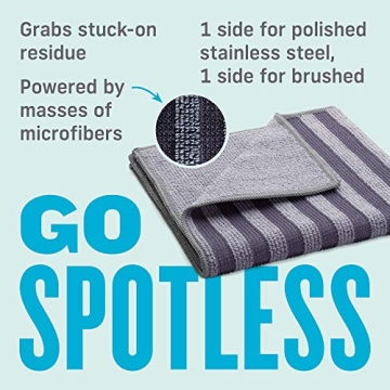 E-Cloth Stainless Steel Cleaning Cloth for Appliances Shine