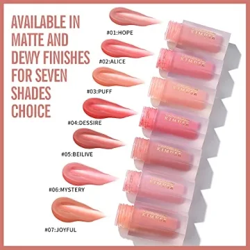 KIMUSE Liquid Blush - Lightweight Cream Formula for Cheeks