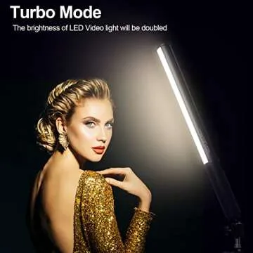 LUXCEO RGB LED Light Wand for Stunning Photography