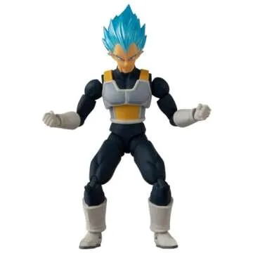 Bandai Namco Dragon Ball Super Super Saiyan Blue Vegeta Evolve Action Figure
