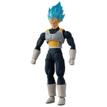 Dragon Ball Super Saiyan Blue Vegeta 5" Action Figure