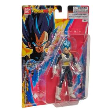 Dragon Ball Super Saiyan Blue Vegeta 5" Action Figure
