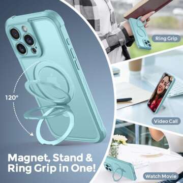 MOCCA iPhone 15 Pro Case | MagSafe Compatible & Shockproof