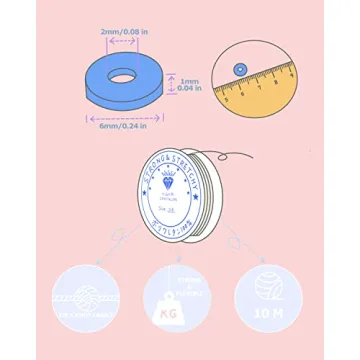 Deinduser Bracelet Making Kit - 7200pcs of Creative Fun