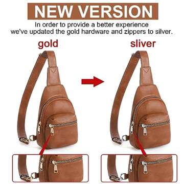 Stylish CLUCI Small Sling Bag for Women and Girls