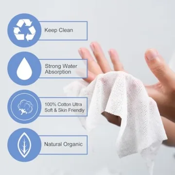 100 Compressed Towels - Ideal for Travel & Camping