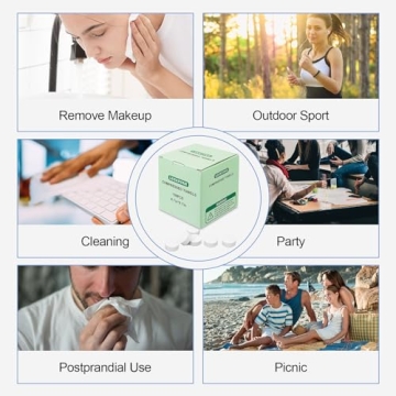 100 Compressed Towels - Ideal for Travel & Camping