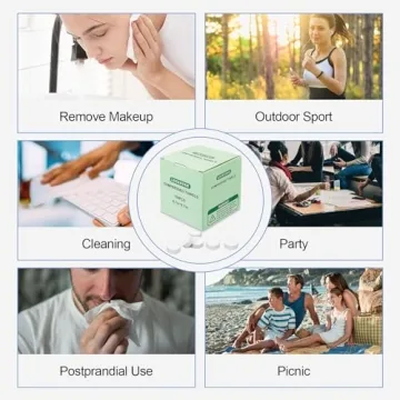 100 Compressed Towels - Ideal for Travel & Camping