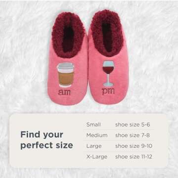 Snoozies Women’s Slipper Socks - Fun Non-Slip Designs