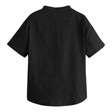 Stylish Inorin Boys Henley Shirt for Summer Wear