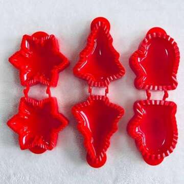 Dough Presser Pocket Pie Molds for Holiday Baking Fun