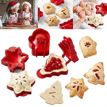 Dough Presser Pocket Pie Molds for Holiday Baking Fun