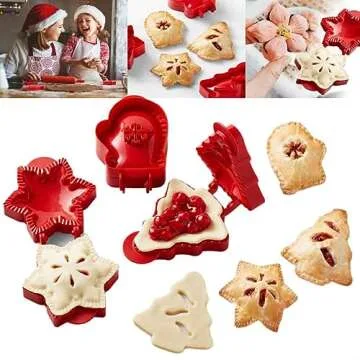 Dough Presser Pocket Pie Molds for Holiday Baking Fun