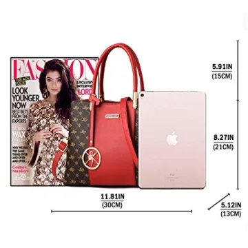 KURGOOL Stylish Purses for Women - Satchel & Tote Bags