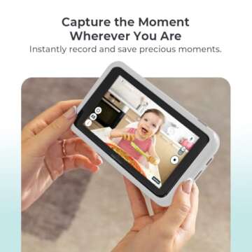 Tiny Traveler 5" HD Baby Car Monitor for Safe Driving