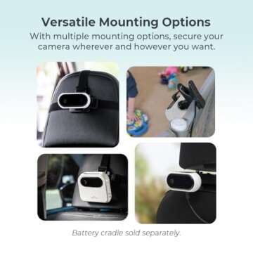 Tiny Traveler 5" HD Baby Car Monitor for Safe Driving