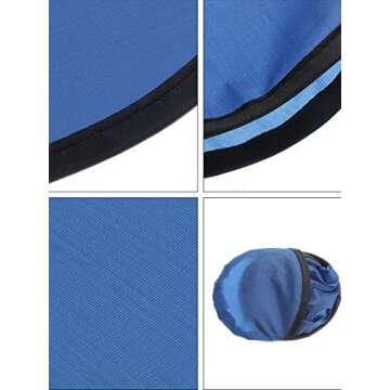 Gejoy 24 Pcs Foldable Flying Disc Fans Set - Colorful Fun