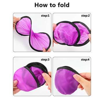 Gejoy 24 Pcs Foldable Flying Disc Fans Set - Colorful Fun