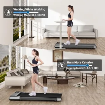 SupeRun Walking Pad - Compact and Quiet Treadmill