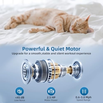 SupeRun Walking Pad - Compact and Quiet Treadmill