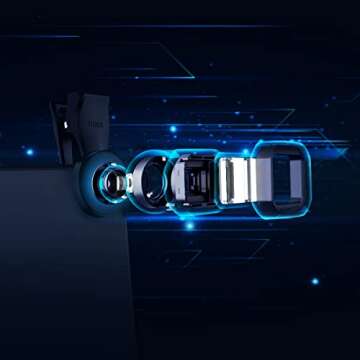 SIRUI VD-01 Anamorphic Lens 1.33x for Smartphones, Cinema Lens