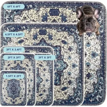 PUPIBOO Washable Pee Pads - Super Absorbent Reusable Puppy Training Pads - 100% Waterproof, Leak-Pro...