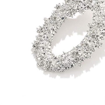 Boho Textured Statement Drop Earrings for Women