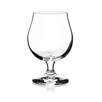 North Mountain Supply Belgian Beer Glasses - Strong/Dark Ales & IPAs - Set of 2
