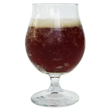 Stylish Belgian Beer Glasses Set for Ales and IPAs