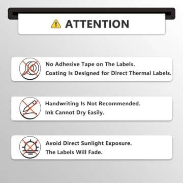 BETCKEY - Compatible DYMO 30334 (2-1/4" x 1-1/4") Multipurpose Barcode/FNSKU Labels, Perforated, Compatible with DYMO Labelwriter 450, 4XL, NOT Fit 550 & 5XL [2 Rolls/2000 Labels]