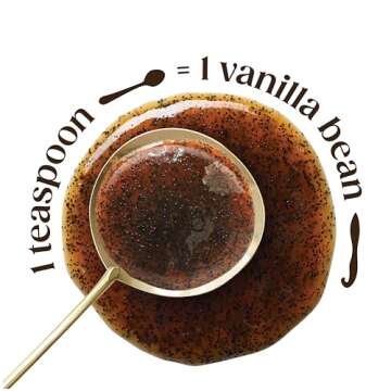 Vanilla Bean Paste for Baking - Heilala Vanilla, Preferred by the World's Best Chefs and Bakers - Low Sugar Pure Vanilla Paste, Sustainably and Ethically Sourced - 2.29 oz