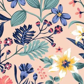 Vera Bradley Cotton Large Travel Duffle Bag, Paradise Coral