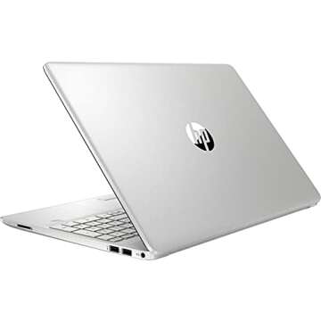 HP 2022 Notebook Laptop, 15.6" Full HD 1080P Non-Touch Display, 11th Gen Intel Core i3-1115G4 Processor, 16GB DDR4 RAM, 128GB PCIe SSD, Webcam, HDMI, Wi-Fi, Bluetooth, Windows 10 Home, Silver