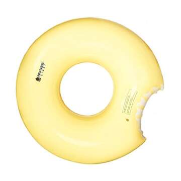 Inflatable Giant Pool Float Donut for Fun Summer