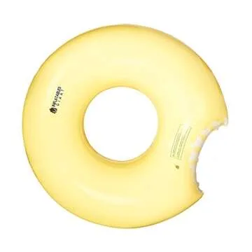 Inflatable Giant Pool Float Donut for Fun Summer