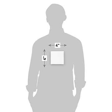 Academy Art Supply Canvases Panels 4 X 4 inch - 100% Cotton Artist Blank Canvas Board for Painting, Pre-gessoed, Primed, Acid-Free Blank Canvas, Perfect for Acrylic and Oil Painting, Pack of 24