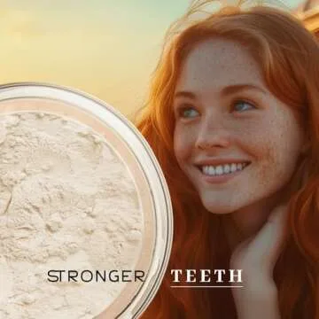 Miracle Tooth Cleaning Powder Toothpaste - Fluoride-Free Tooth Powder with Bentonite Clay, Baking Soda, Grassfed Cattle Bone, Cinnamon Oil, Sea Salt - Powdered Toothpaste - 2.5 Ounce