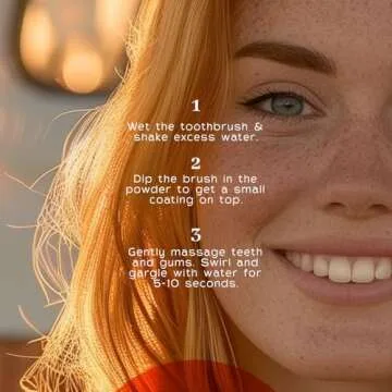 Miracle Tooth Cleaning Powder Toothpaste - Fluoride-Free Tooth Powder with Bentonite Clay, Baking Soda, Grassfed Cattle Bone, Cinnamon Oil, Sea Salt - Powdered Toothpaste - 2.5 Ounce