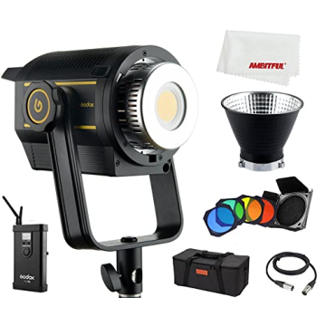 Godox VL150 150W LED Lights - 5600K Daylight, CRI 96+, Ideal for Portrait and Video Filming
