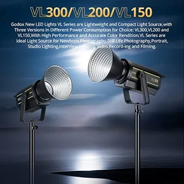 Godox VL150 150W LED Light, Perfect for Photography and Video