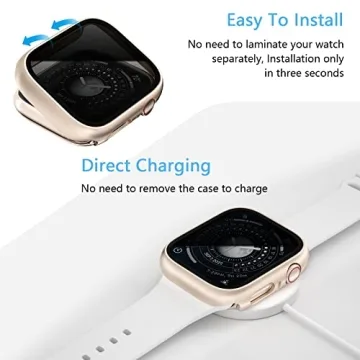 Privacy Screen Protector for Apple Watch 9/8/7 - 3 Pack