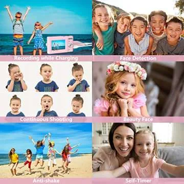 Digital Camera,1080P HD 36MP Compact Mini Video Camera 2.4 Inch Rechargeable YouTube Vlogging Camera with 16X Digital Zoom Pocket Camera for Beginners/Seniors/Adult/Teenagers/Kids/Students