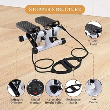 YSSOA Mini Stepper - Compact Home Fitness Solution