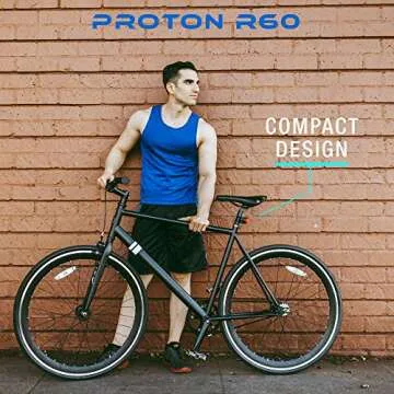 Proton R60 Smart Bike Tail Light Motion Sensing Rear Bicycle Brake Lights Auto On/Off Taillight USB Rechargeable Fit's All Bikes Aero Road Bike Mountain Bike BMX