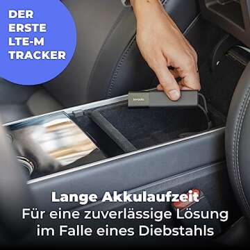 Invoxia GPS PRO Tracker - Real-time Location - 2-Year Subscription Included - for Cars, Motorcycles, Bicycles, Children - Motion and Tilt Alerts - 4G LTE-M Network - Up to 3 Months Battery Life