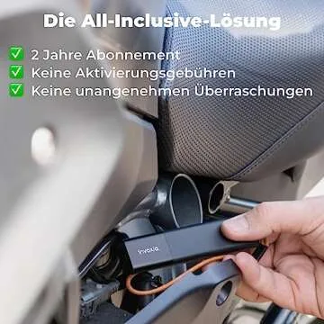 Invoxia GPS PRO Tracker - Real-time Location - 2-Year Subscription Included - for Cars, Motorcycles, Bicycles, Children - Motion and Tilt Alerts - 4G LTE-M Network - Up to 3 Months Battery Life