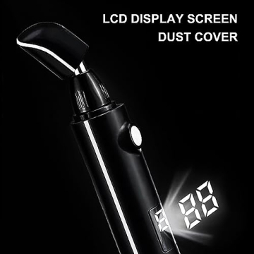 Aiefeya Nose Hair Trimmer for Men, 2024 Professional Painless Eyebrow&Facial&Nose Hair Trimmer for Men Women, IPX7 Waterproof, USB Rechargeable, Easy Cleaning, All-in-ONE Nose Hair Trimmer